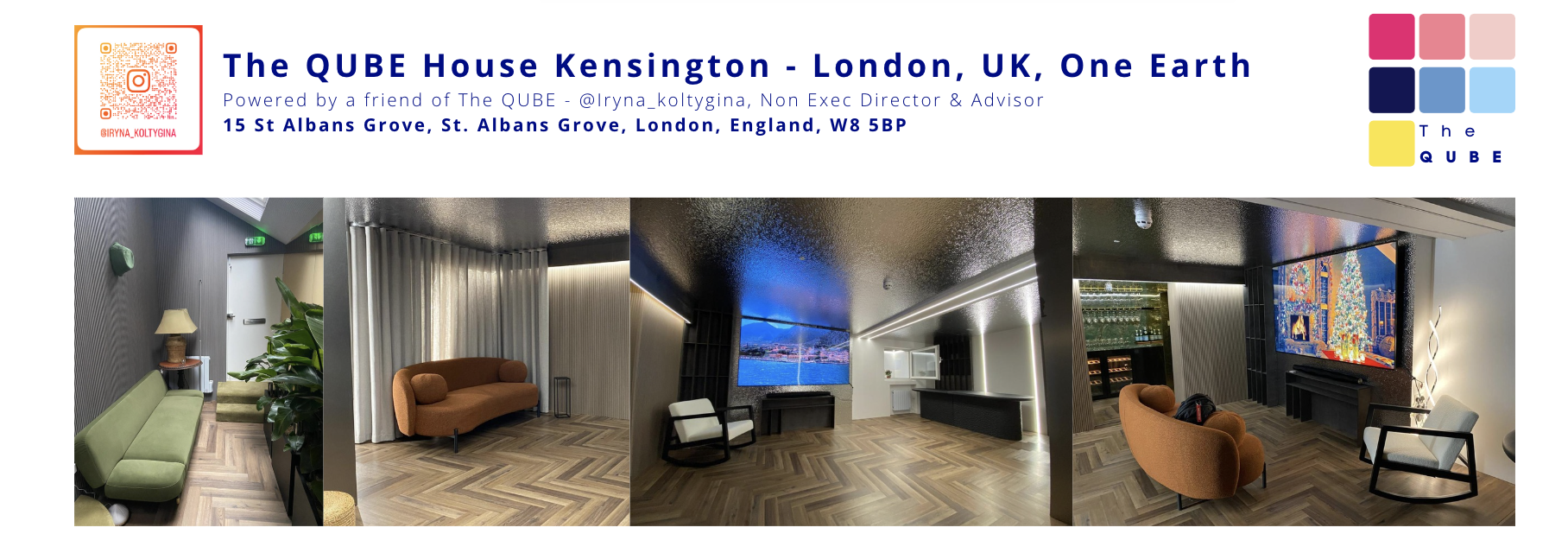 The QUBE House Kensington - Modern office spaces with contemporary furniture and design
